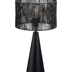 Fashion Lampvoet Odin Zwart Tafellampen