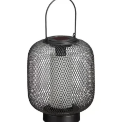 Shop Lantaarn Mesh Zwart Solar