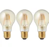 Hot Led Lamp Goud 3 Stuks 60 Mm Lichtbronnen