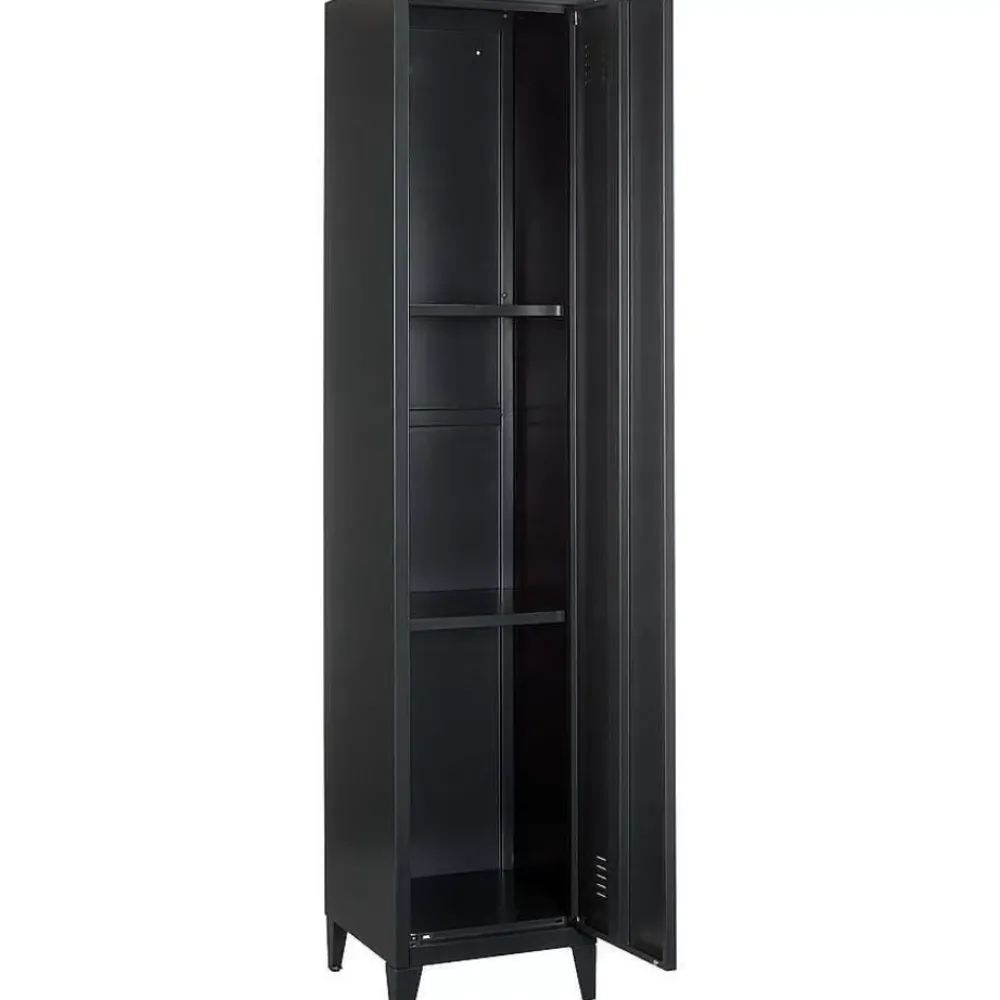 Outlet Lockerkast Leipzig Zwart - L Lockerkasten