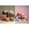 Sale Mand Met Deksel Appel Naturel Manden