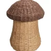 New Mand Paddenstoel Naturel - O 25X33 Cm Manden