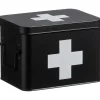 Online Medicijnbox Zwart 15,5X21,5X15,5 Cm Badkameraccessoires