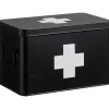 Clearance Medicijnbox Zwart 20X18,5X31 Cm Badkameraccessoires