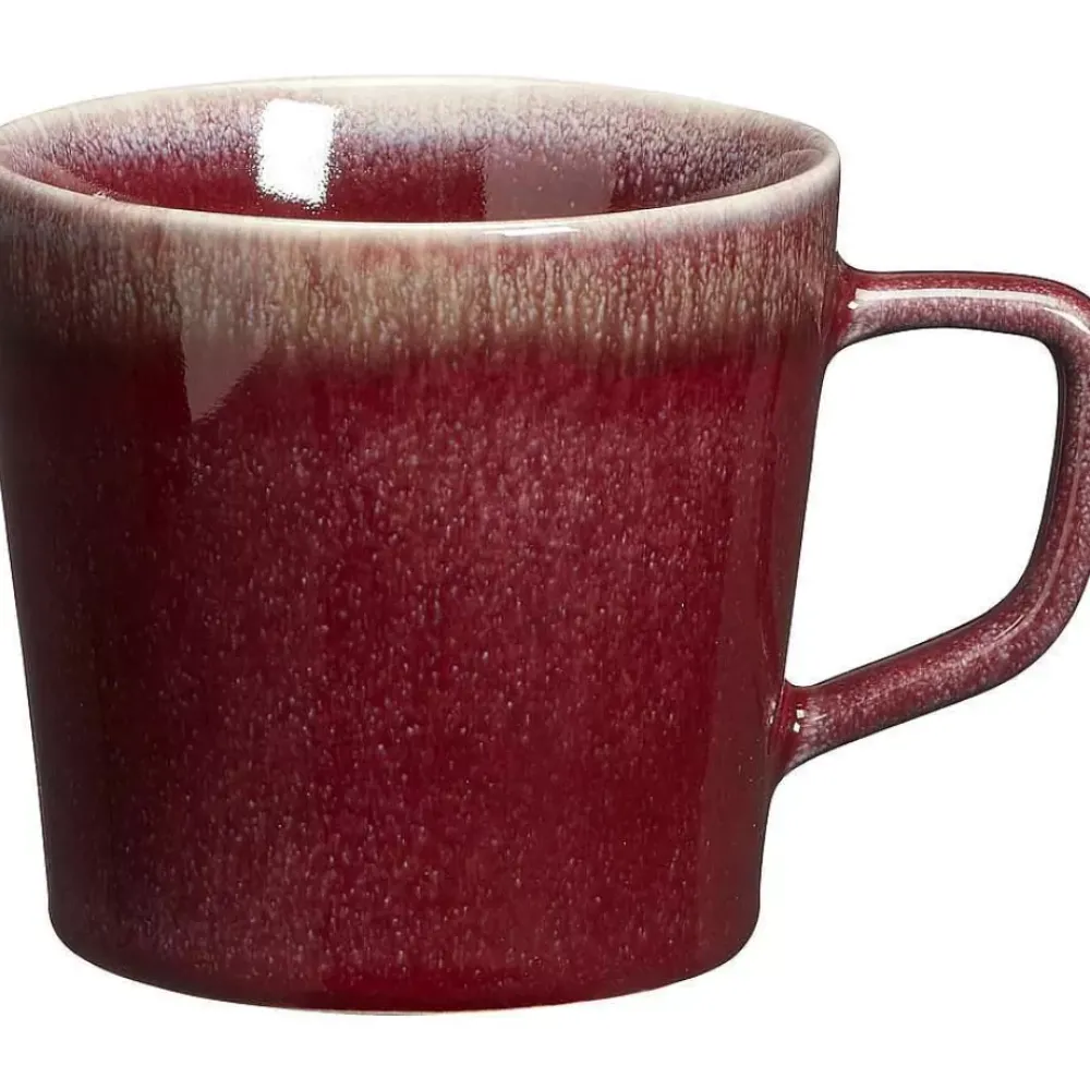 Hot Mok Met Oor Lungo Xl Aubergine 9,5 Cm Glazen & Mokken