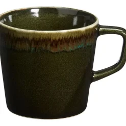 Outlet Mok Met Oor Lungo Xl Groen 9,5 Cm Glazen & Mokken