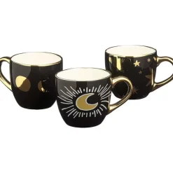 Flash Sale Mok Moon Zwart Glazen & Mokken
