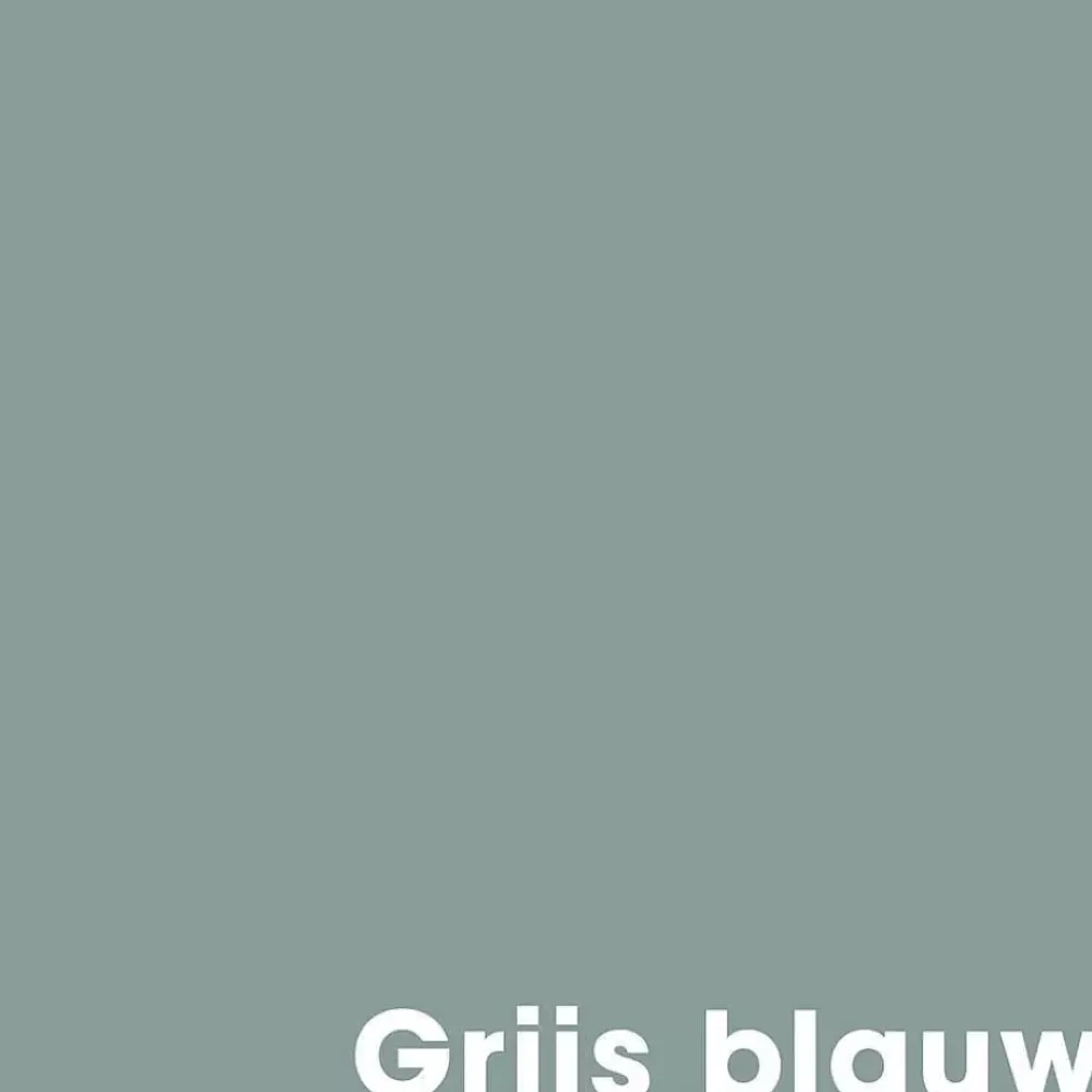 Cheap Muurverf Mat Grijs Blauw - 1 L Muurverf