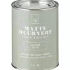 Cheap Muurverf Mat Olijf Groen - 1 L Muurverf