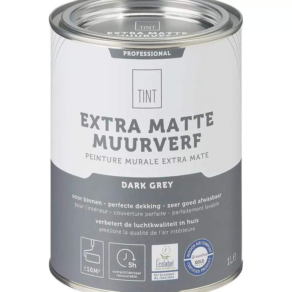 Store Muurverf Professional Dark Grey - 1 L Muurverf