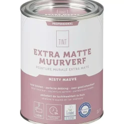 Hot Muurverf Professional Misty Mauve - 1 L Muurverf