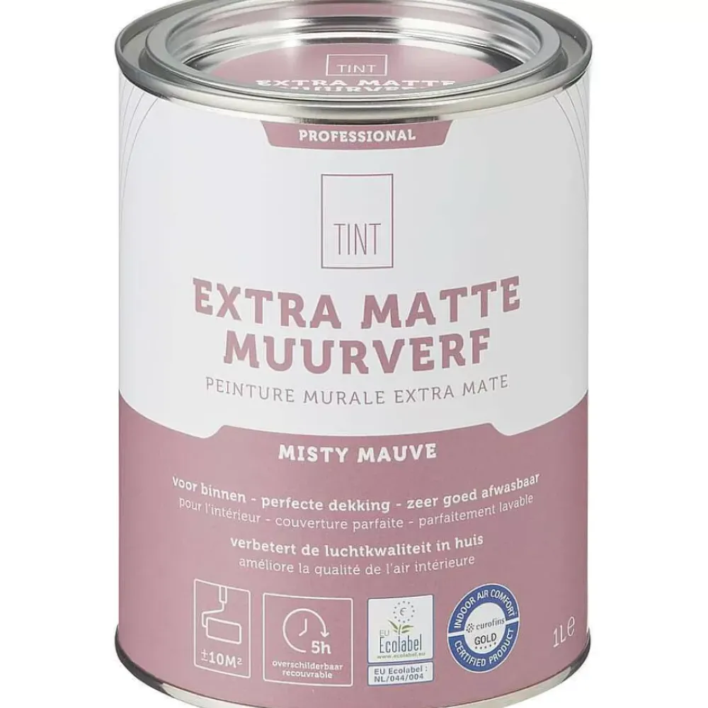 Hot Muurverf Professional Misty Mauve - 1 L Muurverf