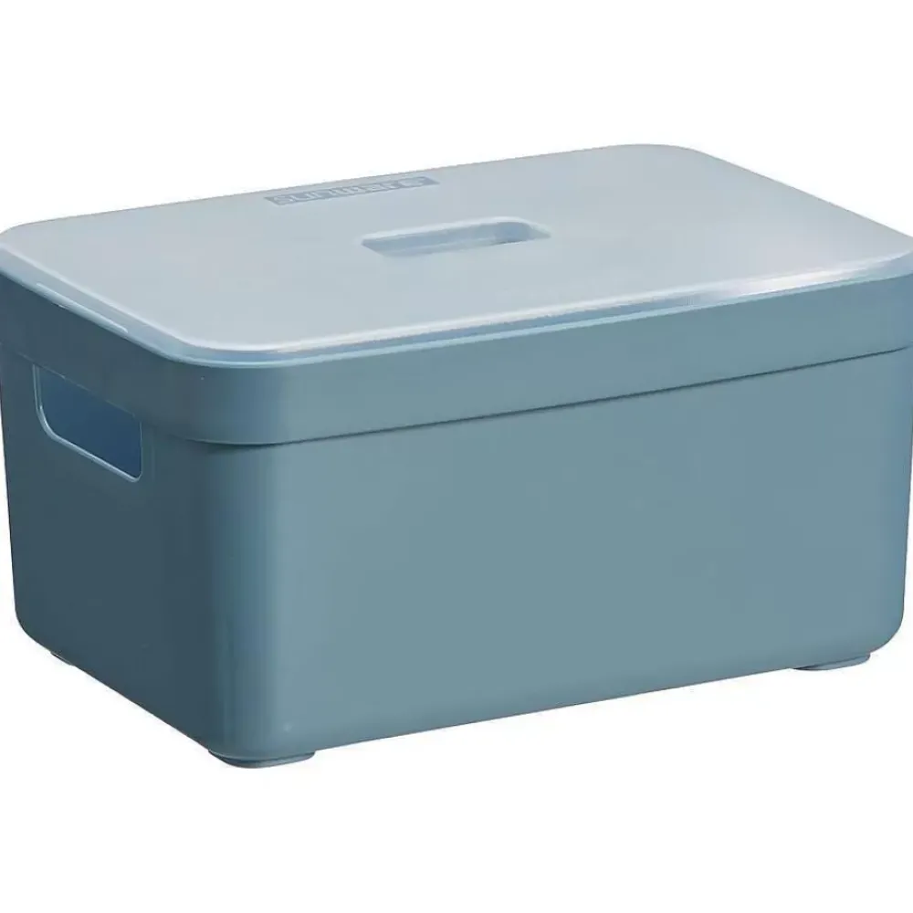 Discount Opbergbox Sigma Blauw 25X18X12 Cm Opbergboxen & Lades