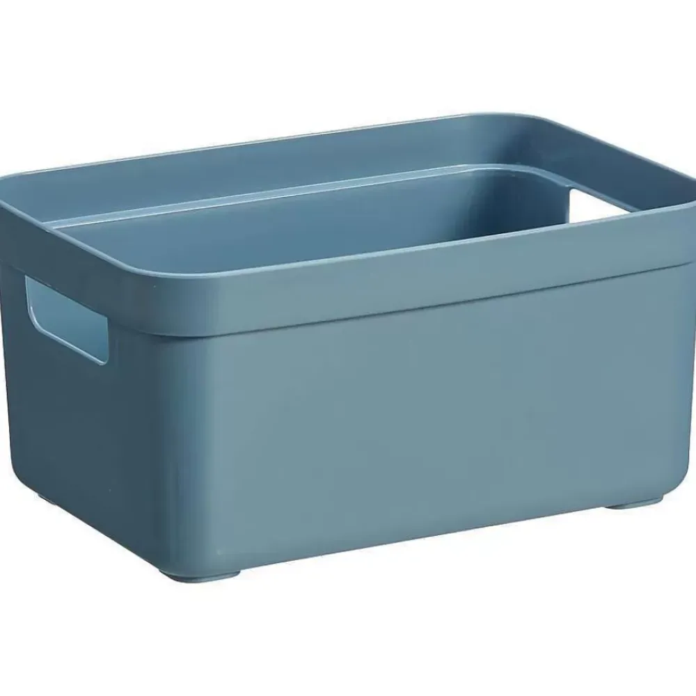 Discount Opbergbox Sigma Blauw 25X18X12 Cm Opbergboxen & Lades