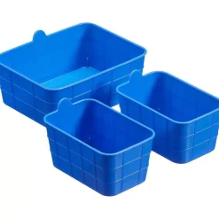 Cheap Opbergmand Mini S/3 Blauw Opbergboxen & Lades