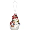 Clearance Ornament Sneeuwpop Multicolor Kerstballen & Kerstornamenten