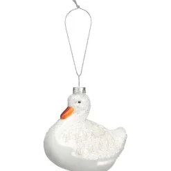 Fashion Ornament Zwaan Wit Kerstballen & Kerstornamenten
