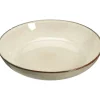 Store Pastabord Glaze Beige - 23Cm Borden & Bestek