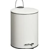Cheap Pedaalemmer 5 Liter Beige Afvalbakken