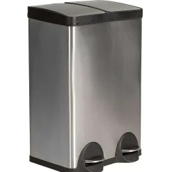 Cheap Pedaalemmer Duo 60 Liter Afvalbakken