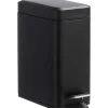 Sale Pedaalemmer Rechthoek 5 Liter Mat Zwart Badkameraccessoires