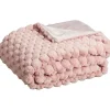 Hot Plaid Pernes Roze 130X160 Cm Plaids