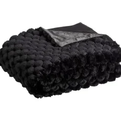 New Plaid Pernes Zwart 130X160 Cm Plaids