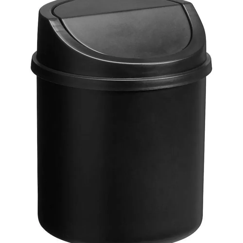 Best Prullenbak 1 Liter Zwart Badkameraccessoires