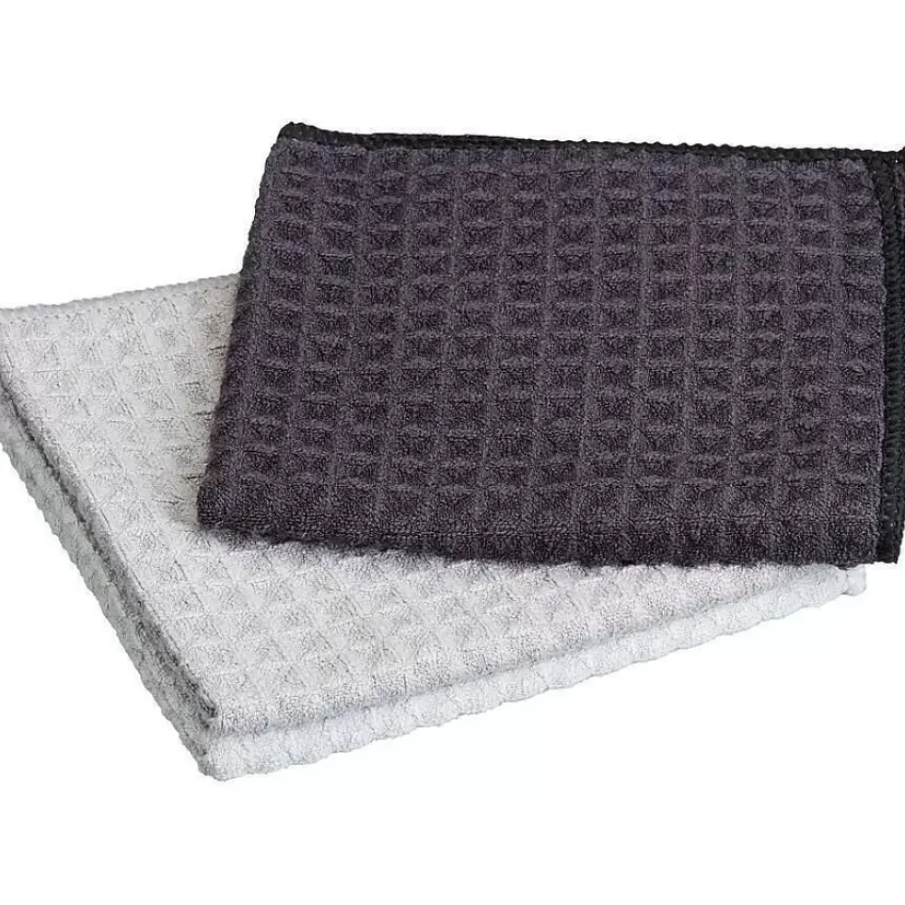 New Schoonmaakdoek Zwart-Grijs Schoonmaken