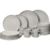 Discount Servies 16-Delig Grijs Borden & Bestek