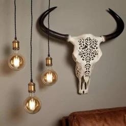 Store Snoerpendel Mizar Brons Snoerpendels
