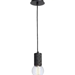 New Snoerpendel Retro Zwart Snoerpendels