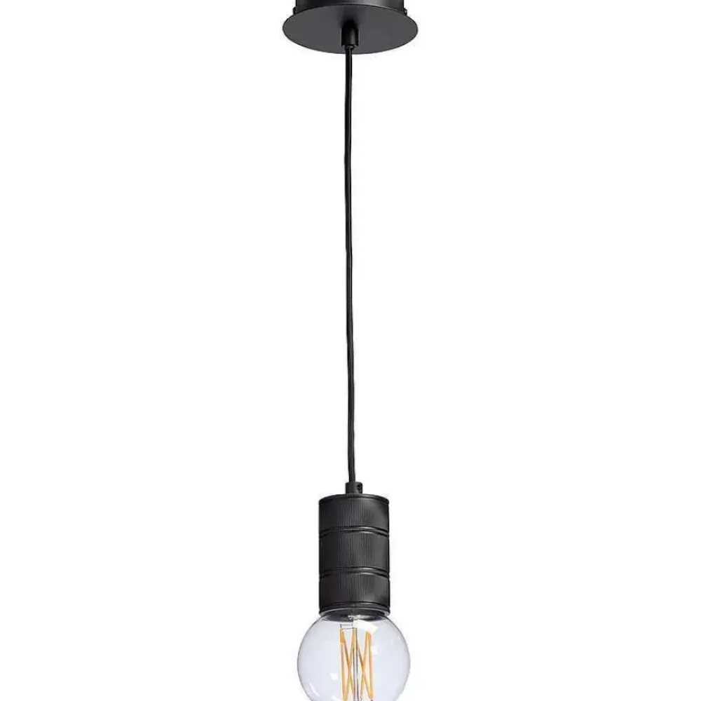 New Snoerpendel Retro Zwart Snoerpendels