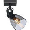 Store Spot Glas 1-Lichts Zwart - 1-Lichts Spots