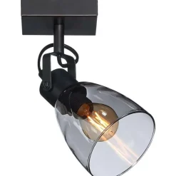 Store Spot Glas 1-Lichts Zwart - 1-Lichts Spots