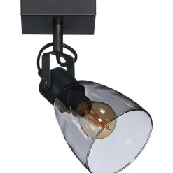 Store Spot Glas 1-Lichts Zwart - 1-Lichts Spots