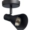 Store Spot Minerva Zwart - 1-Lichts Spots