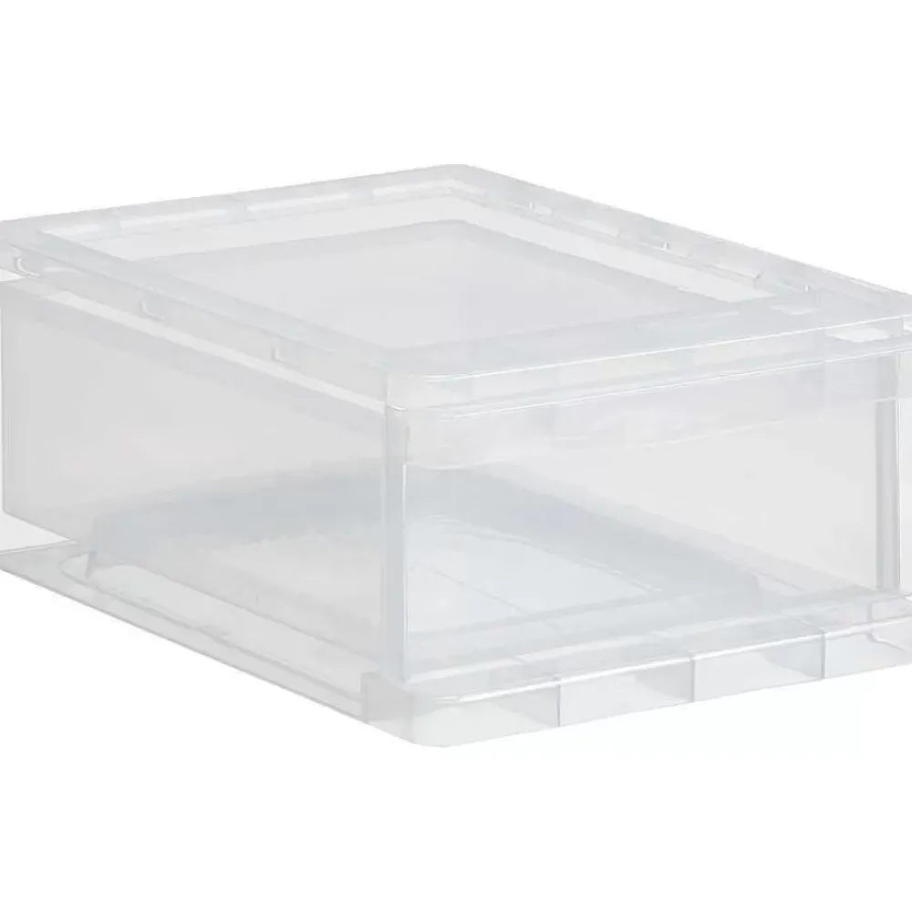 Store Stapellade Transparant - 35X26X14 Cm Opbergboxen & Lades