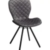 Discount Stoel Lucca Donker Grijs Stoelen