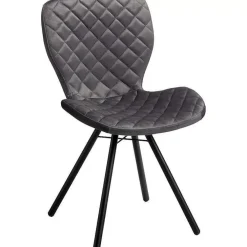 Discount Stoel Lucca Donker Grijs Stoelen