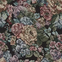 Cheap Stof Fleur Zwart Stoffen