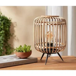 Flash Sale Tafellamp Bia Zwart Naturel Tafellampen