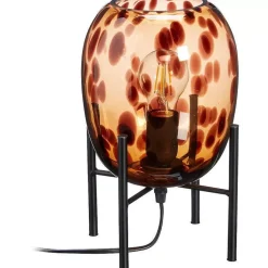 Fashion Tafellamp Pherusa Bruin Tafellampen