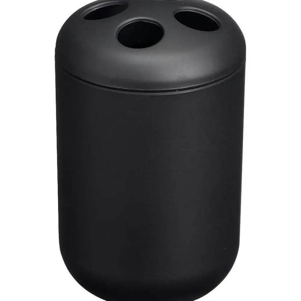 Best Tandenborstelhouder Kunststof Zwart Badkameraccessoires