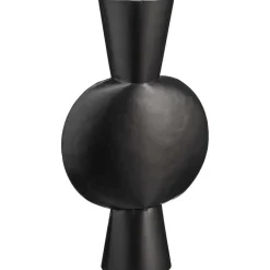 Store Vaas Uzes Zwart - 23X12X43 Cm Vazen & Potten