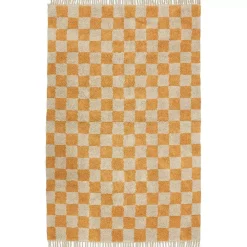 Shop Vloerkleed Boxey Oker Vloerkleden