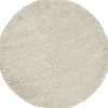 Discount Vloerkleed Cailou Wit - O 180 Cm Vloerkleden