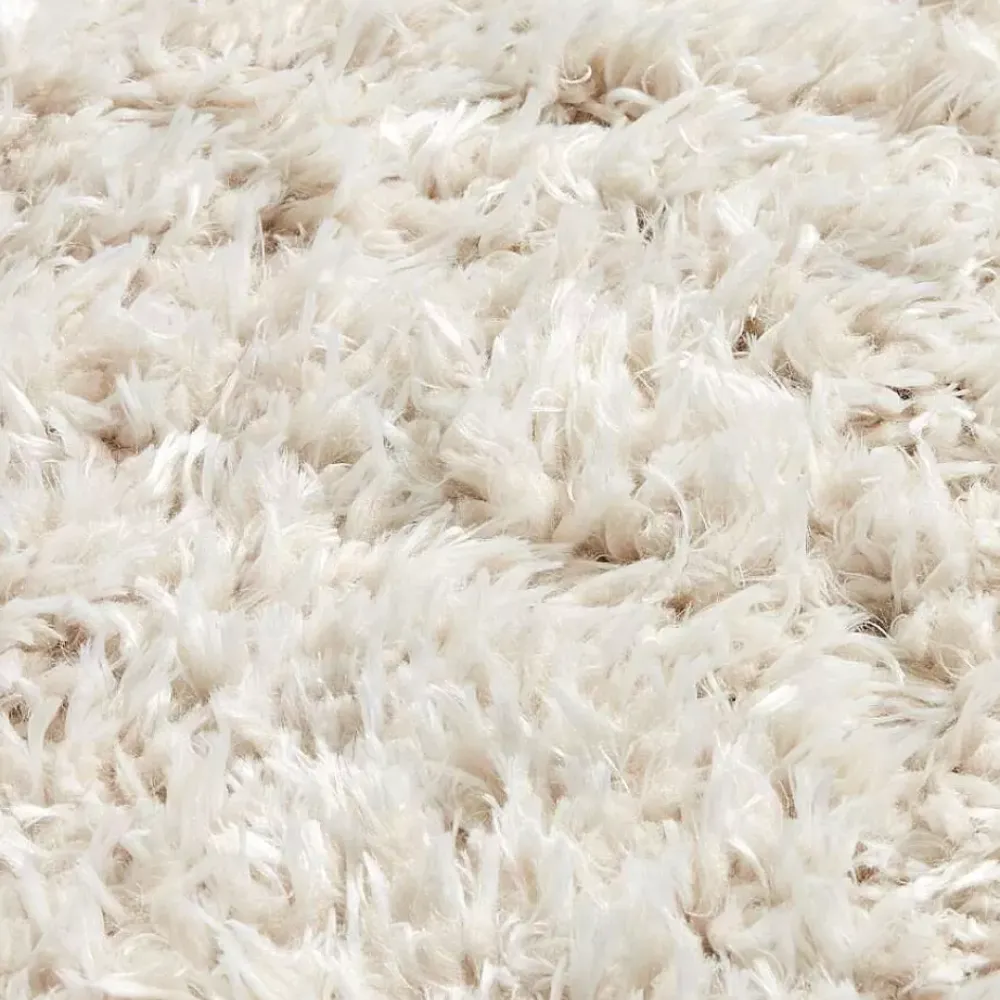 Discount Vloerkleed Cailou Wit - O 180 Cm Vloerkleden