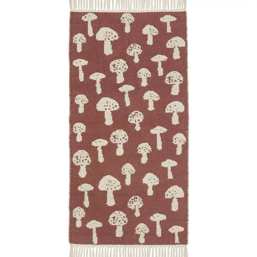 Fashion Vloerkleed Mushi Rood Vloerkleden