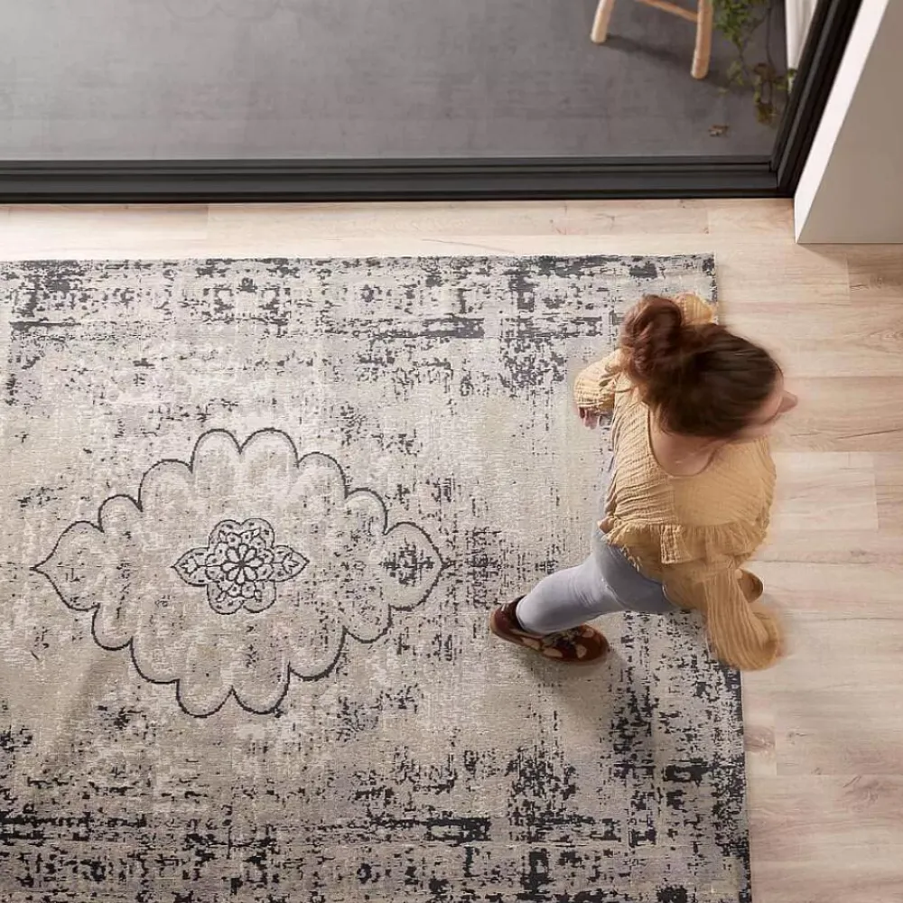 Hot Vloerkleed Mystic Grijs Beige - 160X230 Cm Vloerkleden